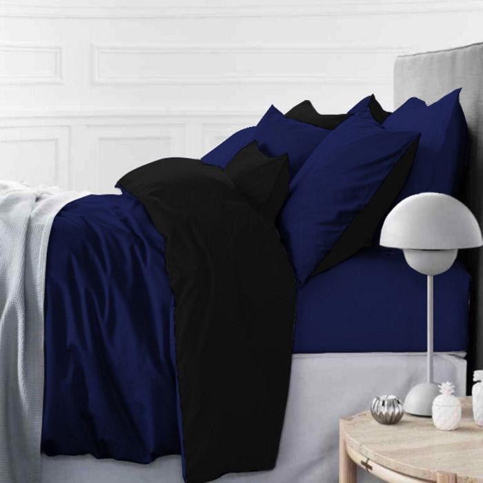 Постельное белье MirSon King Size Сатин Premium 4052+0055 Storm 220х240 (2200001169753)