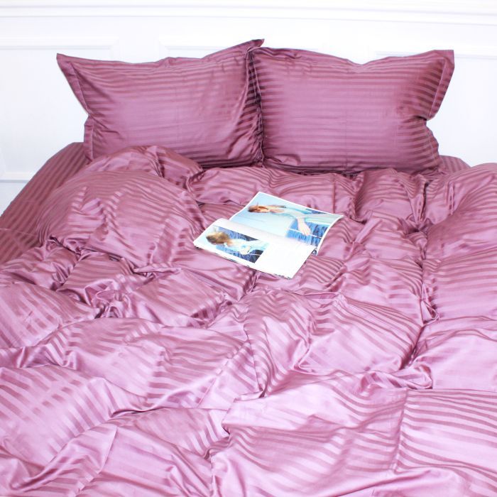 Постільна білизна MirSon Satin 30-0008 SmokyPink 160х220 Сімейний (2200005250334) зображення 6