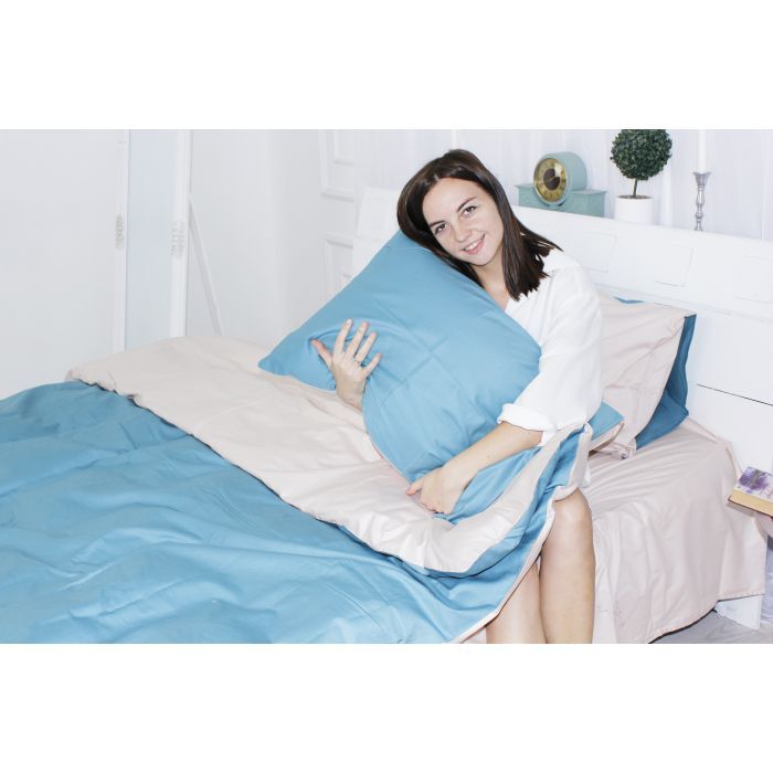 Постельное белье MirSon Сатин Premium 0845+ 0841 Jennifer односпальный (2200002030458) изображение 4