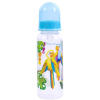 Пляшечка для годування Baby Team із силіконовою соскою 250 мл (1410_папуги) зображення 3
