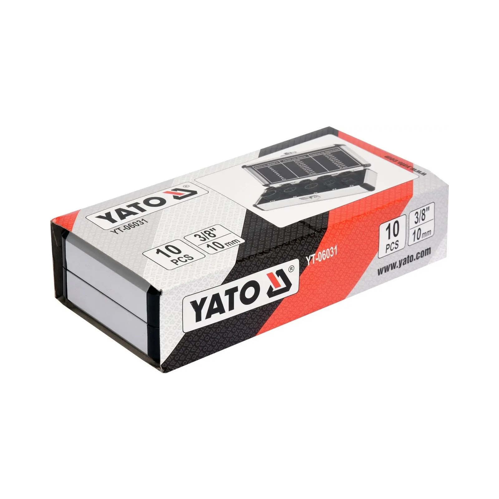 Екстрактор Yato YT-06031 набір для пошкодженіх болтів (YT-06031) зображення 4