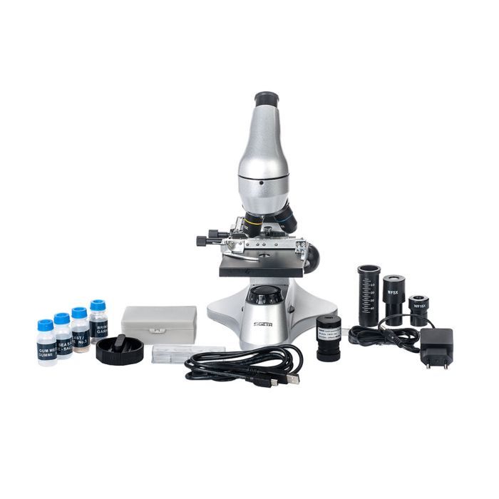 Микроскоп Sigeta Prize Novum 20x-1280x с камерой 2Mp (65244) изображение 8