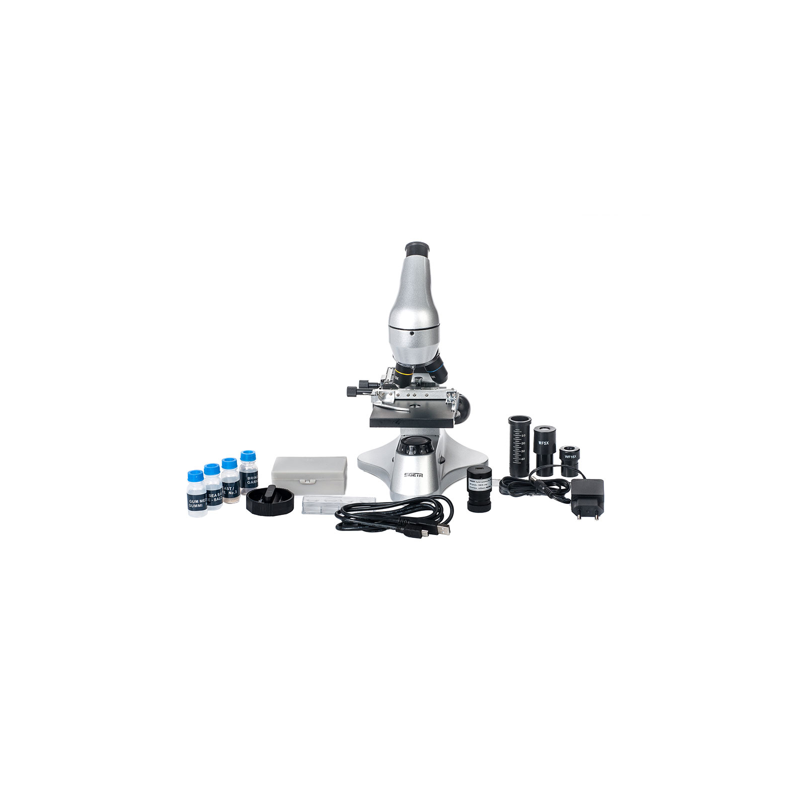 Микроскоп Sigeta Prize Novum 20x-1280x с камерой 2Mp (65244) изображение 8