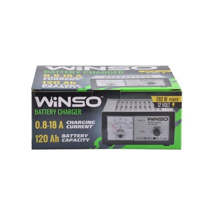 Зарядное устройство для автомобильного аккумулятора WINSO 139400 изображение 4