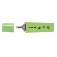Маркер Stanger текстовый, 1-5мм, пастель, зеленый 10 шт (MARKER-TXT-STPASTG10)