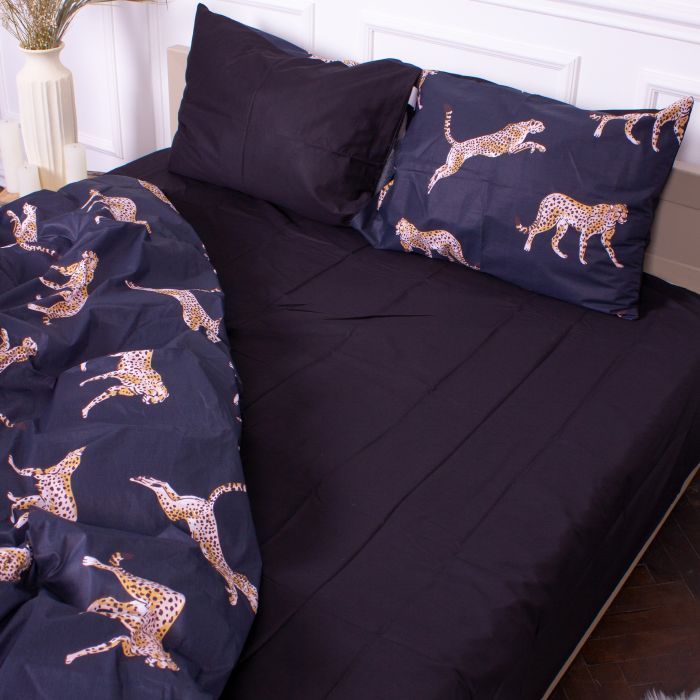 Простынь MirSon Сатин Premium 22-1143 Perrayn 200x220 см (2200001978560)