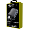 Батарея универсальная Sandberg 10000mAh, Hand Warmer, flashlight 1W, USB-C/USB-A 2A/5V (420-65) изображение 3