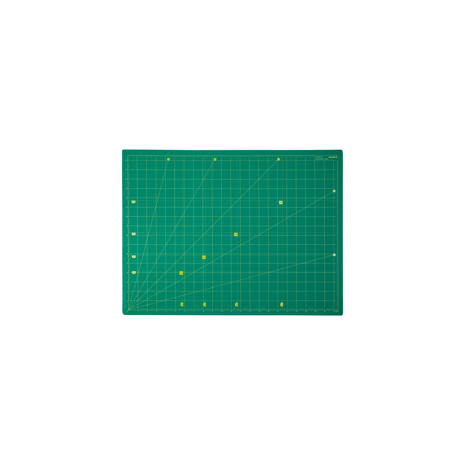 Самовосстанавливающийся коврик для резки Axent Pro А2, пятислойный (7905-A) изображение 2