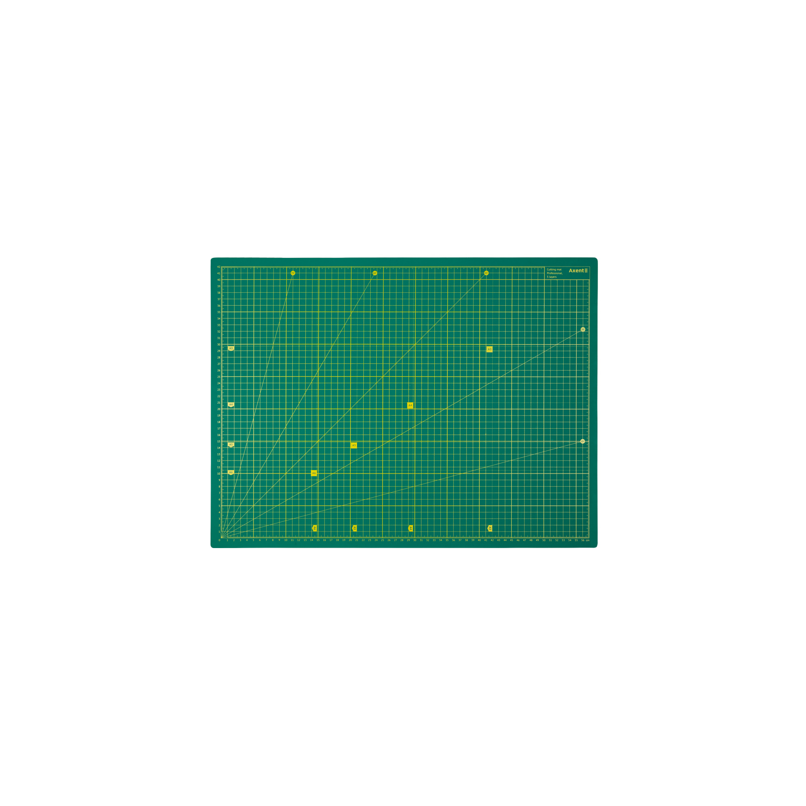 Самовідновлювальний килимок для різання Axent Pro А2, п'ятишаровий (7905-A)