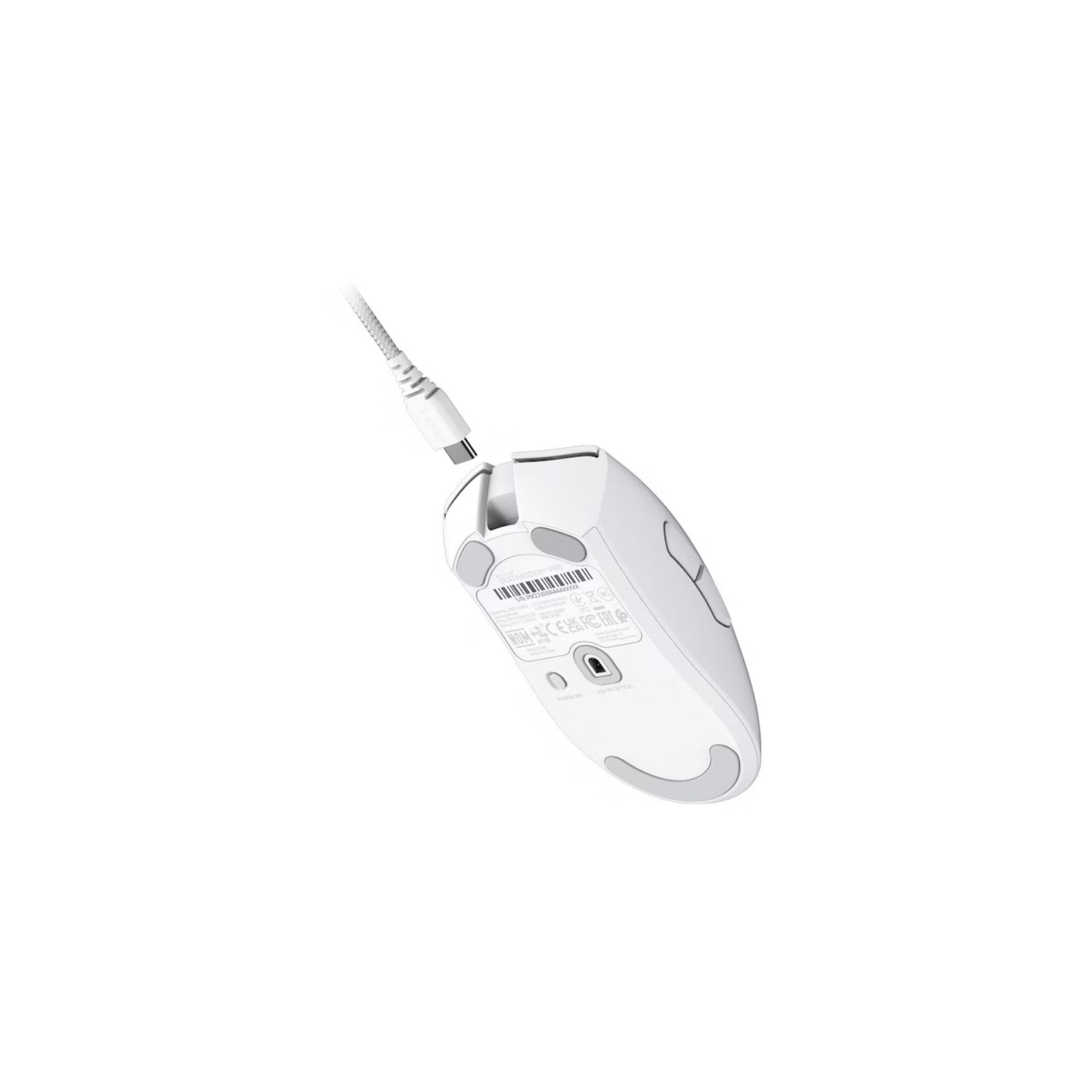 Мышка Razer DeathAdder V3 PRO Wireless White (RZ01-04630200-R3G1) изображение 7