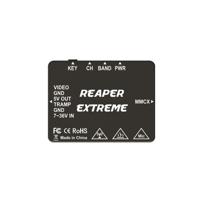Відеопередавач (VTX) Foxeer Reaper Extreme 2.5W 5.8GHz 72CH (MR1676/MR1819) зображення 4