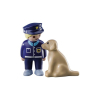 Конструктор Playmobil 1.2.3 Полицейский с собакой (70408) изображение 2