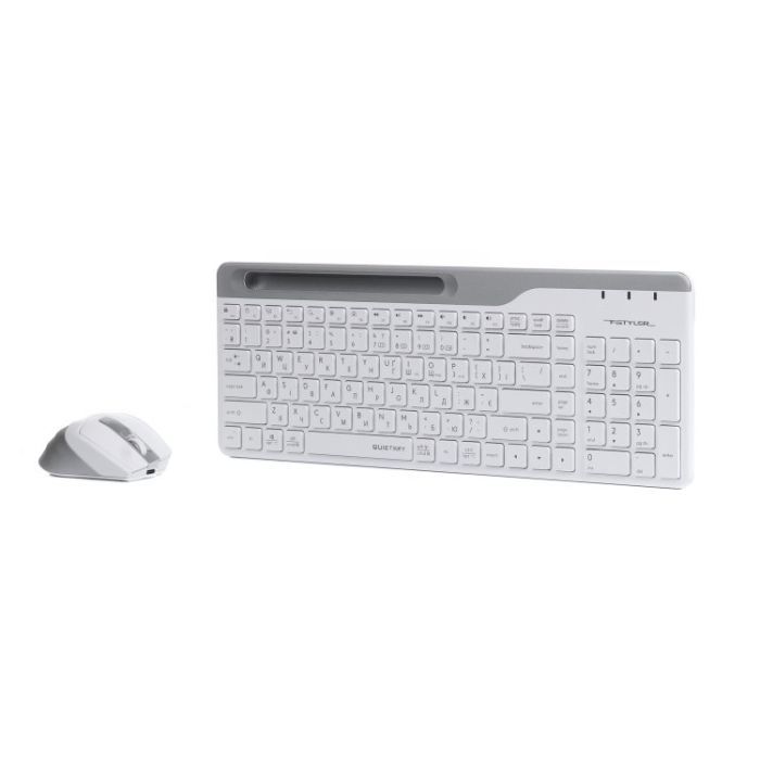 Комплект A4Tech FB2535C Wireless/Bluetooth Icy White (FB2535C Icy White) изображение 2