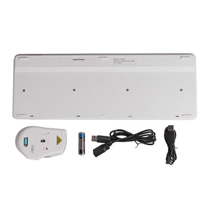 Комплект A4Tech FB2535C Wireless/Bluetooth Icy White (FB2535C Icy White) изображение 7