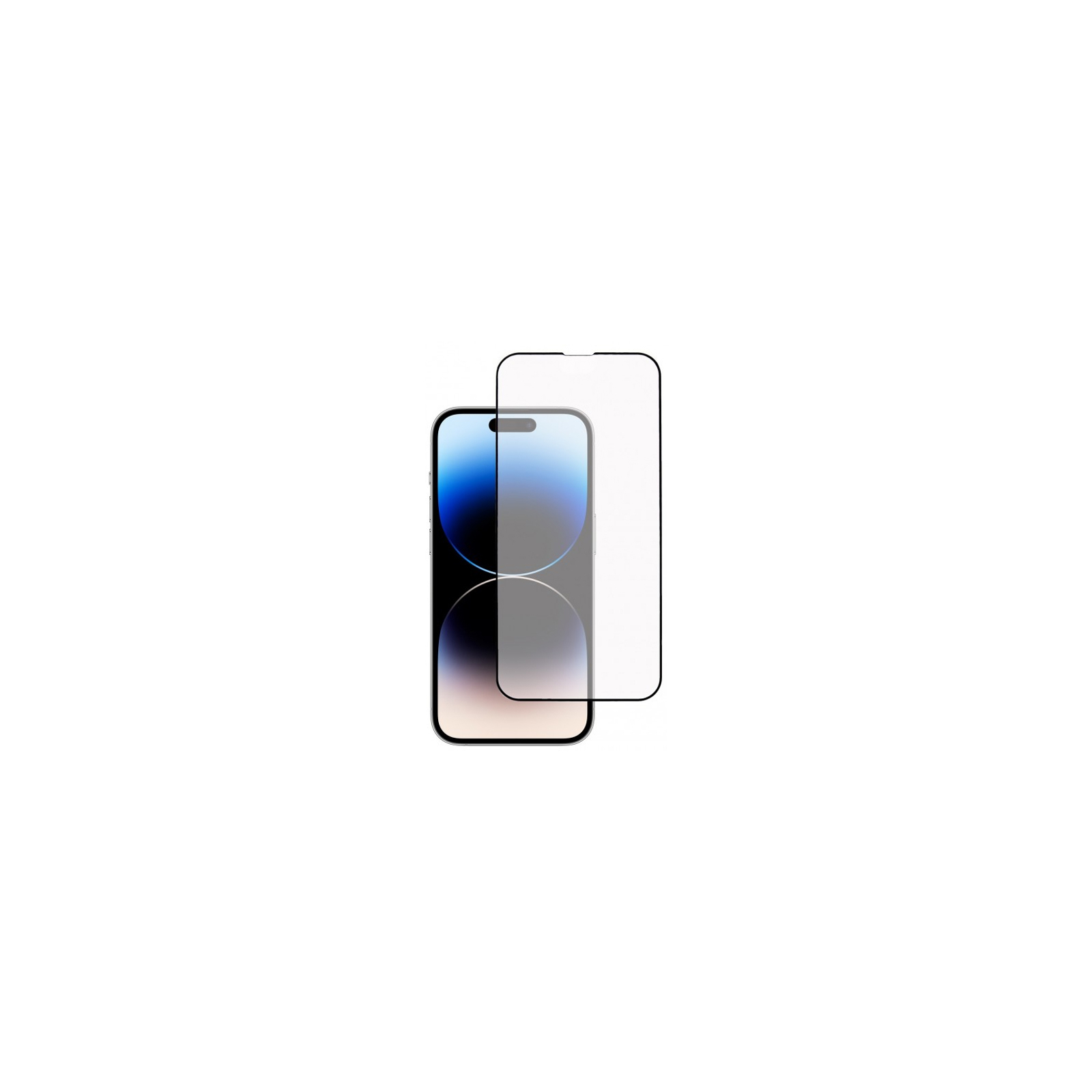 Скло захисне Dengos Full Glue iPhone 14 Pro black frame (TGFG-251) зображення 2