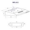 Вытяжка кухонная Minola HPL 612 I изображение 11