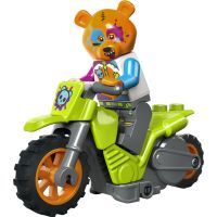 Конструктор LEGO City Каскадерский мотоцикл медведя 10 деталей (60356) изображение 2