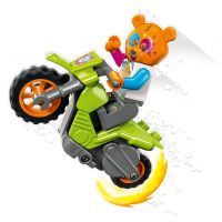 Конструктор LEGO City Каскадерский мотоцикл медведя 10 деталей (60356) изображение 5