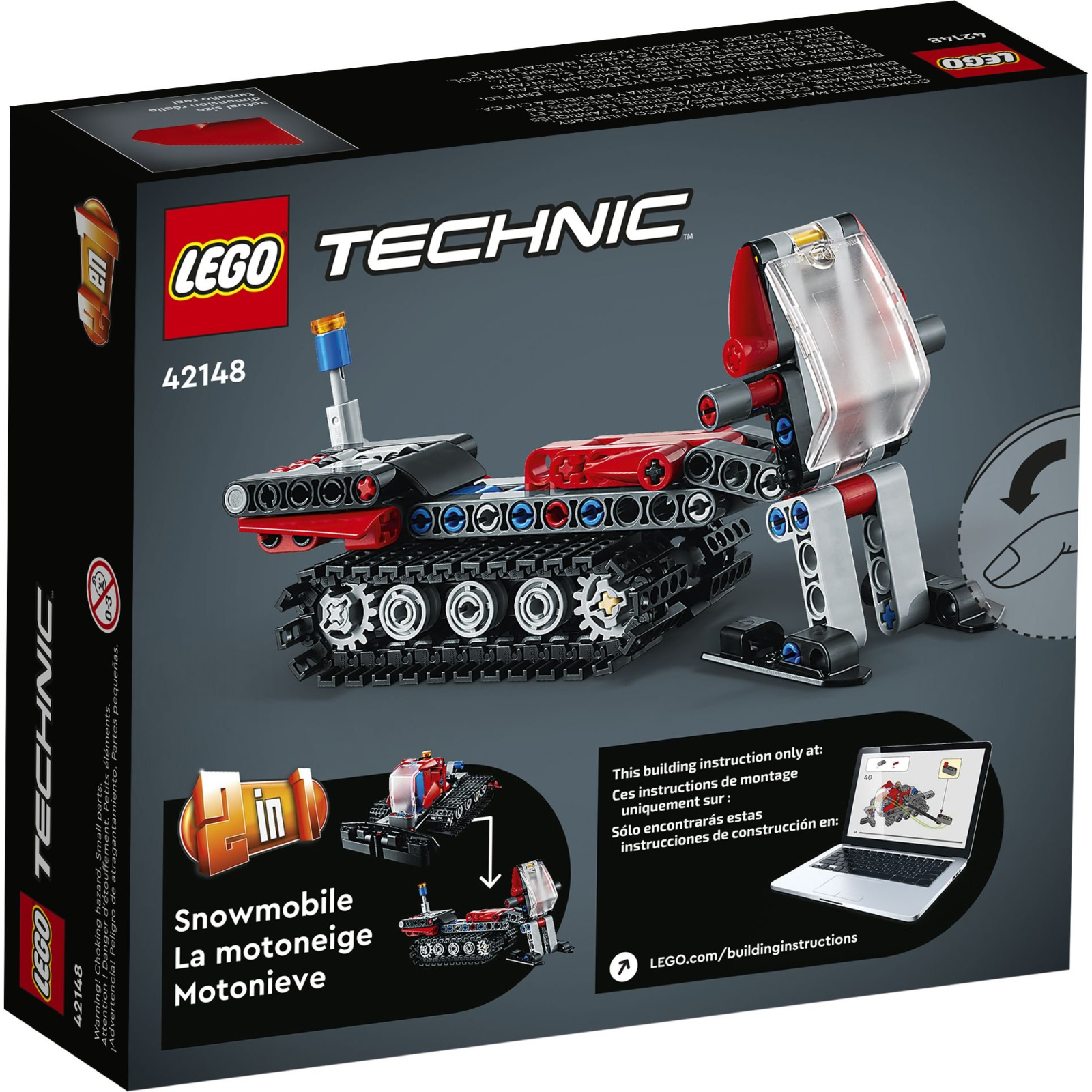 Конструктор LEGO Technic Ратрак 178 деталей (42148) изображение 5