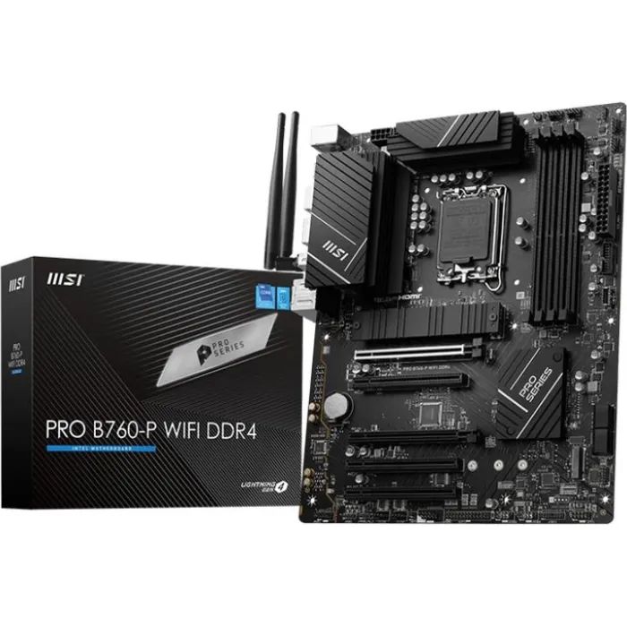 Материнская плата MSI PRO B760-P WIFI DDR4 изображение 2