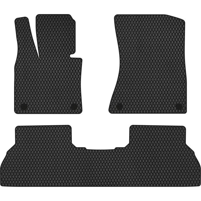 Коврик в салон EVAtech BMW X5 (E70) 2006-2013 2 покоління SUV EU (BM325Z3BW4RBB)