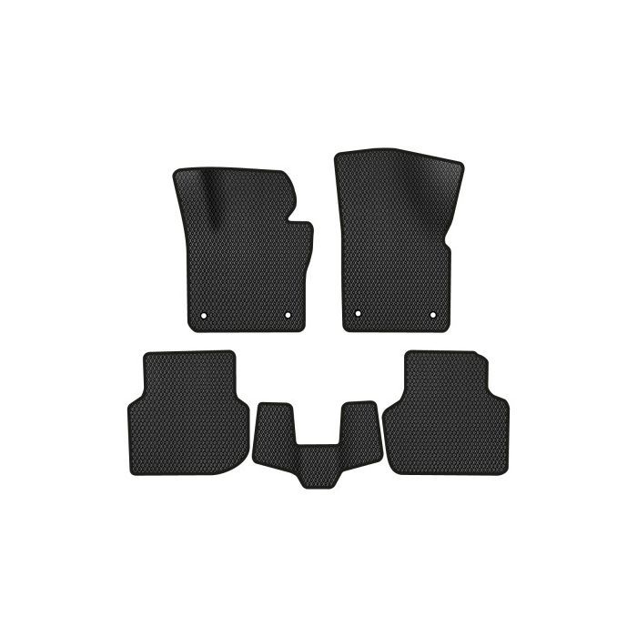 Коврик в салон EVAtech Volkswagen Jetta (VI) AT 2010-2018 6 поколі (VW12686CO5AV4RBB)