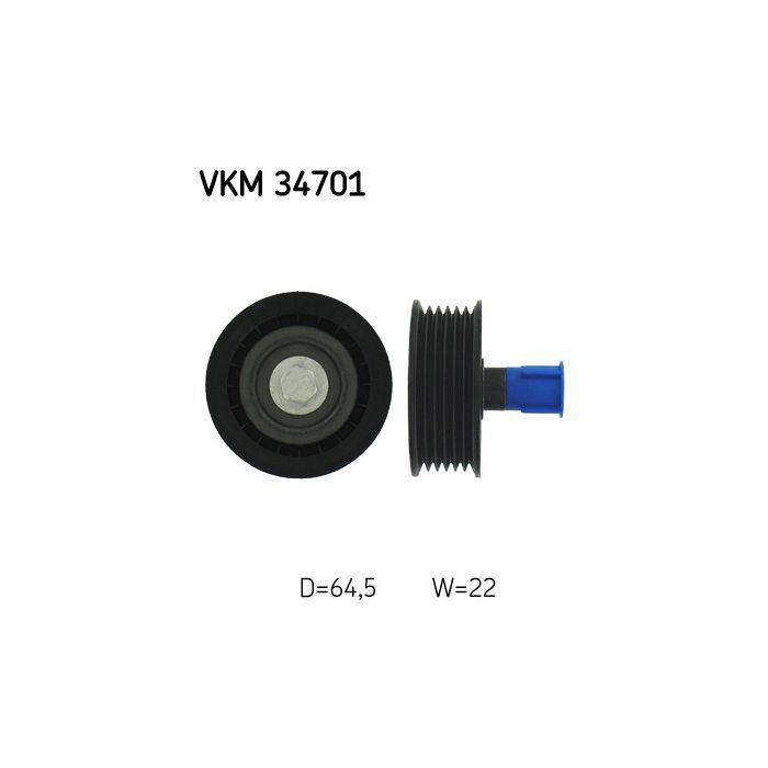 Ролик натяжителя ремня SKF VKM 34701