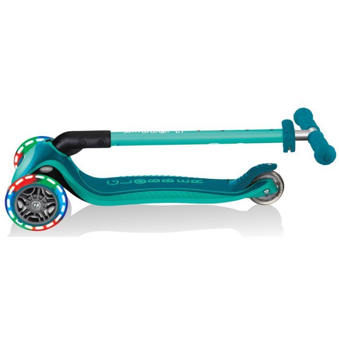 Самокат Globber Primo Foldable Plus Lights мятный (439-206) изображение 11
