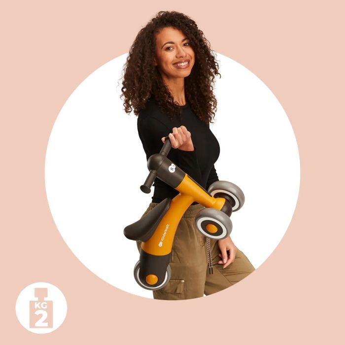 Беговел Kinderkraft Minibi каталка Honey Yellow (KRMIBI00YEL0000) (5902533920068) изображение 7