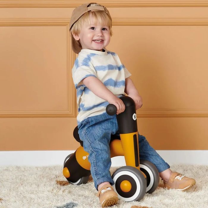 Беговел Kinderkraft Minibi каталка Honey Yellow (KRMIBI00YEL0000) (5902533920068) изображение 8