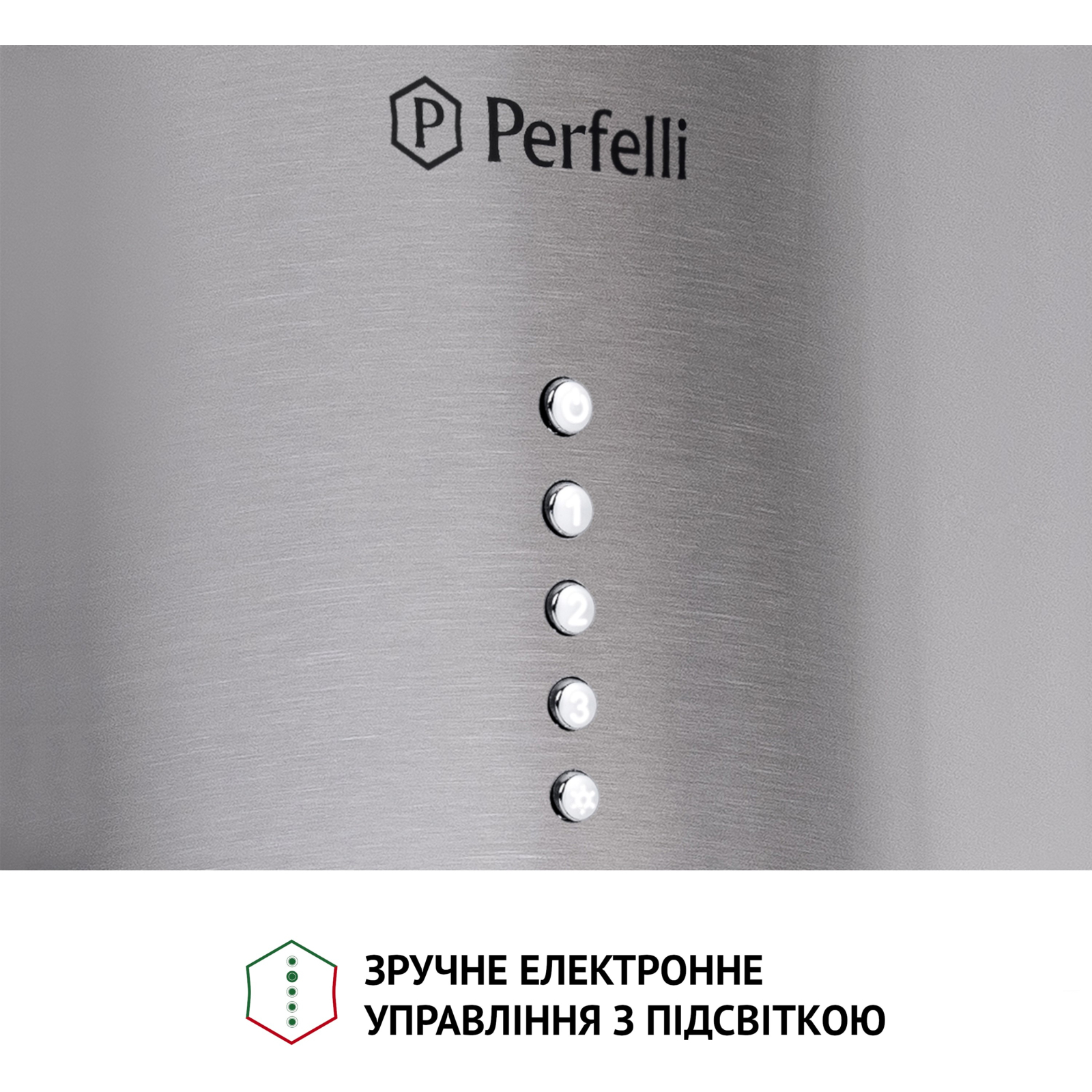 Витяжка кухонна Perfelli CRE 3673 I 1000 LED зображення 6