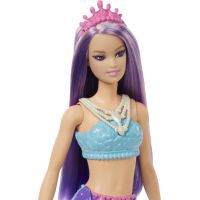 Кукла Barbie Русалка с пурпурными волосами серии Дримтопия (HGR10) изображение 3