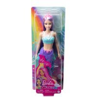 Кукла Barbie Русалка с пурпурными волосами серии Дримтопия (HGR10) изображение 4