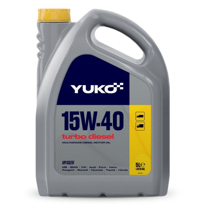 Моторное масло Yuko TURBO DIESEL 15W-40 5л (4820070240603)