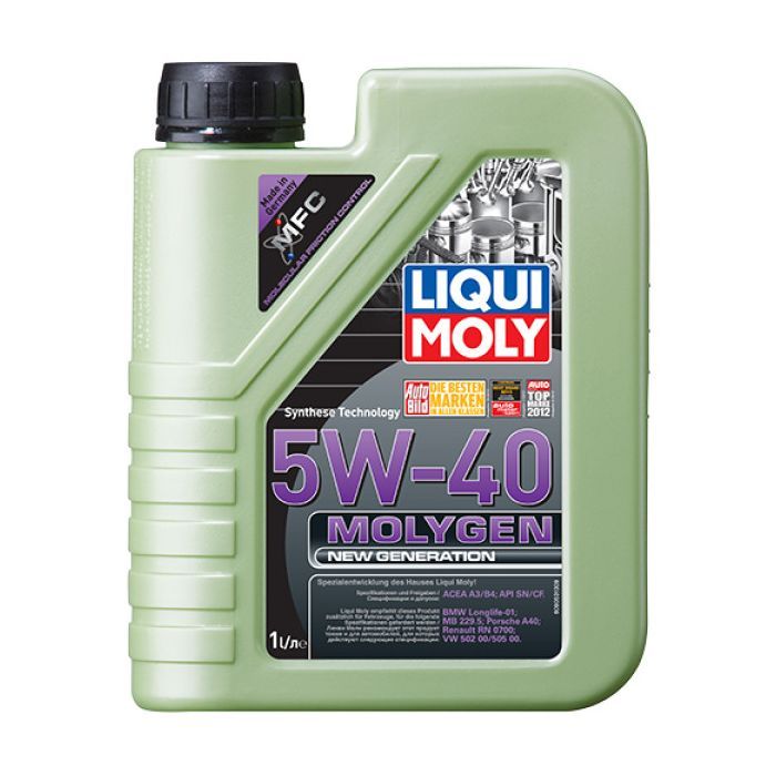 Моторное масло Liqui Moly Molygen New Generation 5W-40 5л. (8536)