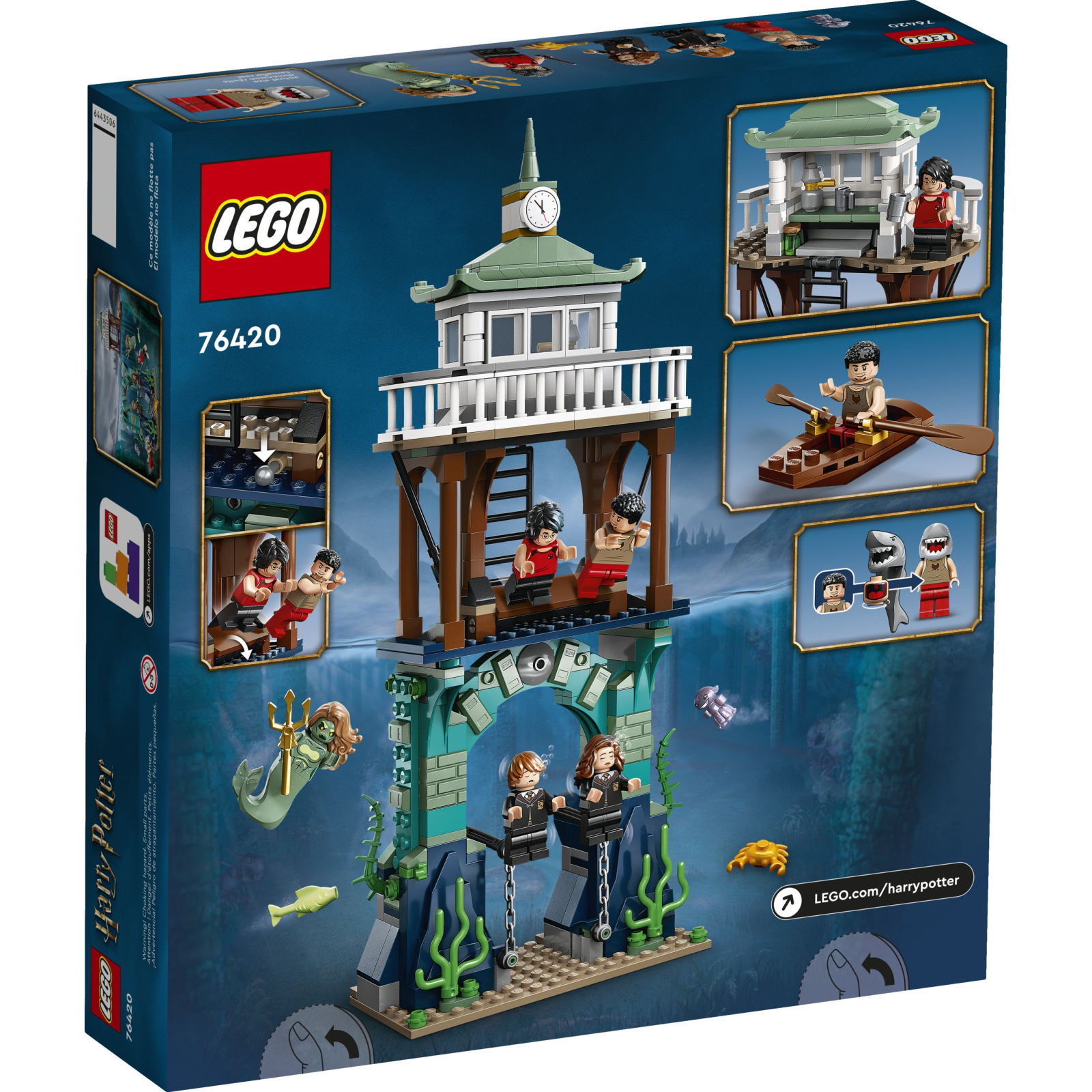 Конструктор LEGO Harry Potter Тричаклунський турнір: Чорне озеро 349 деталей (76420) зображення 10