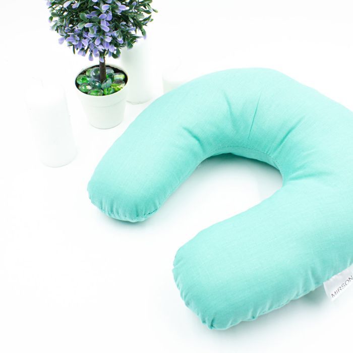 Подушка MirSon для путешествий №8735 Naturale Line 11-2208 Mint 50% Memory (2200006348207) изображение 4