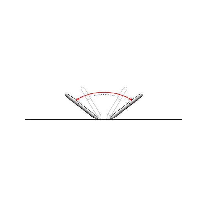 Ролер UNI Eye Needle 0,5 мм синій (UB-185S.Blue) зображення 3