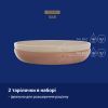 Тарелка детская Lovi Granola Бежевые 2 шт (21/530_bei) изображение 5