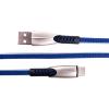 Дата кабель USB 2.0 AM to Type-C 0.25m blue Dengos (PLS-TC-SHRT-PLSK-BLUE) зображення 3