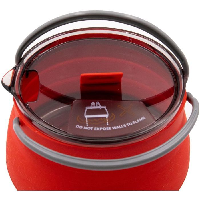 Чайник туристический Tramp Silicon 1 л Terracota (TRC-125-terracota) изображение 4