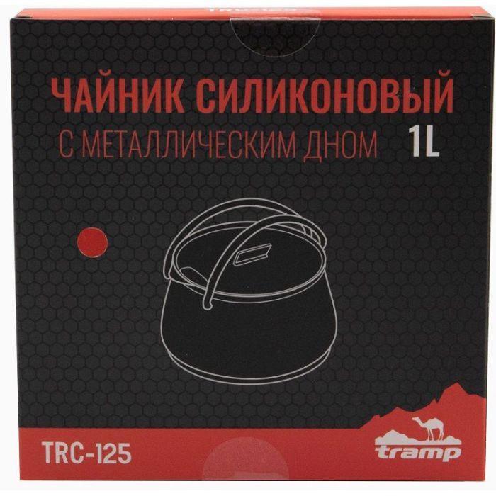 Чайник туристический Tramp Silicon 1 л Terracota (TRC-125-terracota) изображение 6