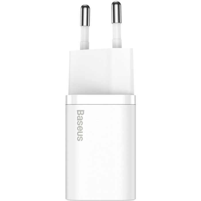 Зарядний пристрій Baseus Super Si Quick Charger 1C White (CCSP020102) зображення 3