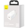 Зарядний пристрій Baseus Super Si Quick Charger 1C White (CCSP020102) зображення 5