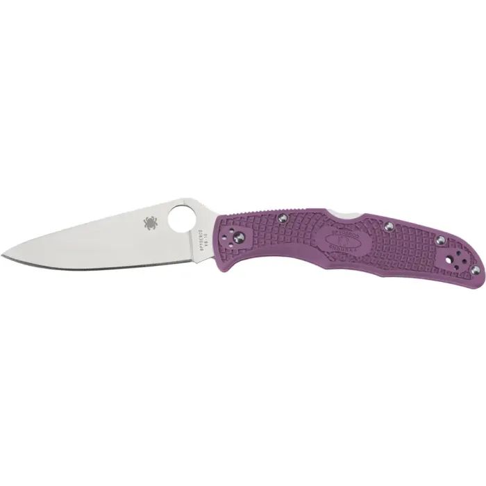 Нож Spyderco Endura 4 Flat Ground Purple (C10FPPR)