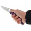 Нож Spyderco Endura 4 Flat Ground Purple (C10FPPR) изображение 8