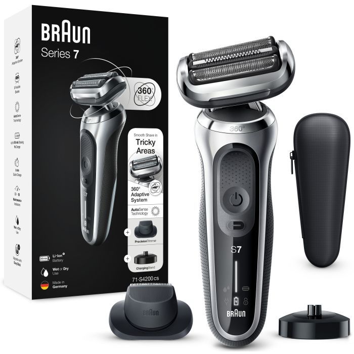Электробритва Braun Series 7 71-S4200cs SILVER / BLACK изображение 8