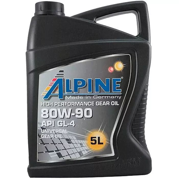Трансмиссионное масло Alpine Gear Oil 80W-90 TS GL-4 5л (0685-5)