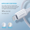 Дата кабель USB-C to Lightning 1.0m US171 MFI White Ugreen (US171/10493) изображение 5