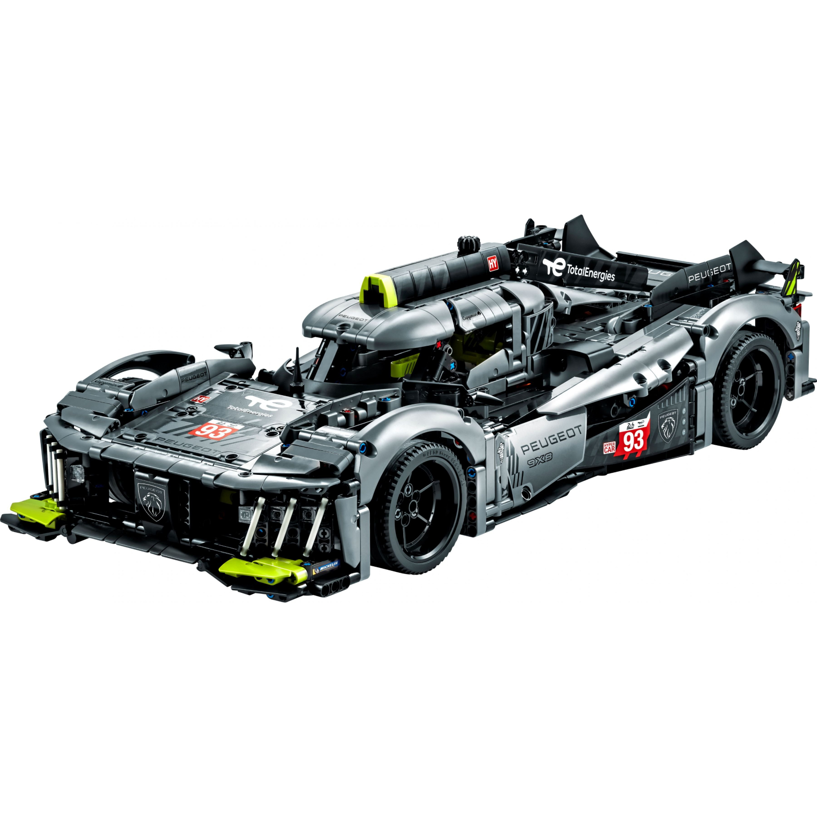 Конструктор LEGO Technic Peugeot 9X8 24H Le Mans Hybrid Hypercar 1775 деталей (42156) зображення 2